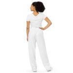 All-over print unisex wide-leg pants - Image 4