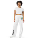 All-over print unisex wide-leg pants - Image 2